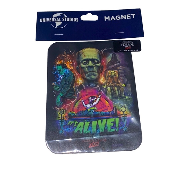 Universal Other - 2021 Universal Studios Halloween Horror Nights Frankenstein It's Alive! Magnet